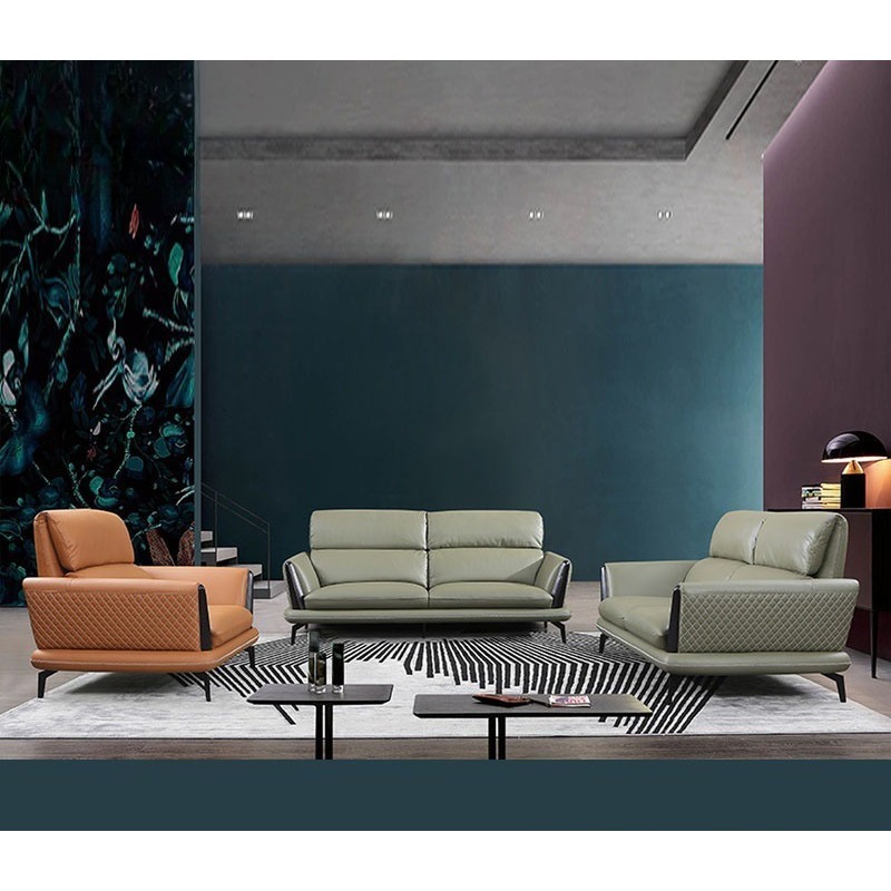 Office Furniture First - Sofá de cuero, villa de alta