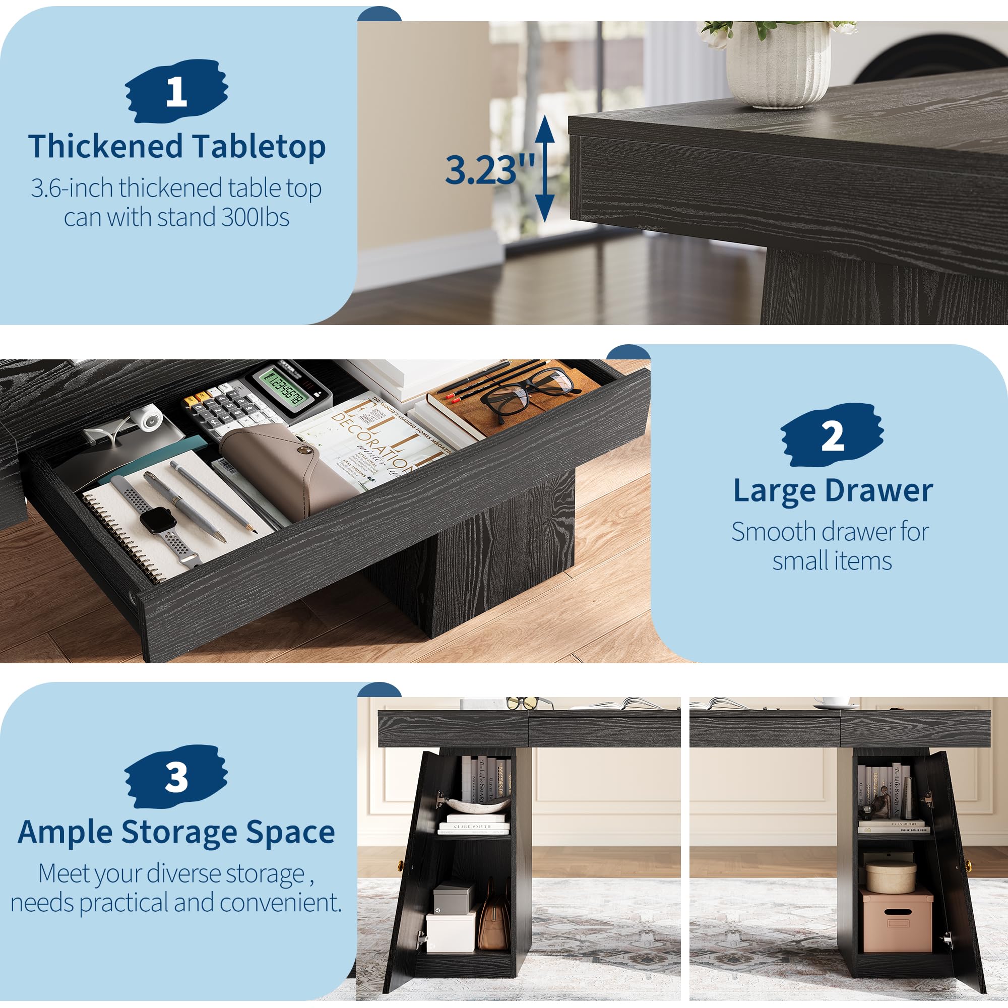 Escritorio para ordenador de 5 - Office X Furniture reseña y precio