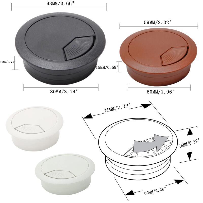 Cubierta de orificio para Cabl - Office Furniture Equipment reseña y precio