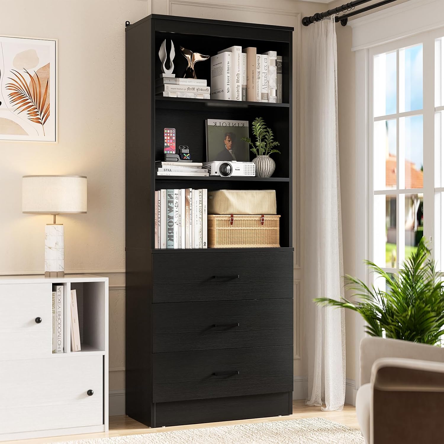Aheaplus Estantería de 71 pulg - Office X Furniture reseña y precio