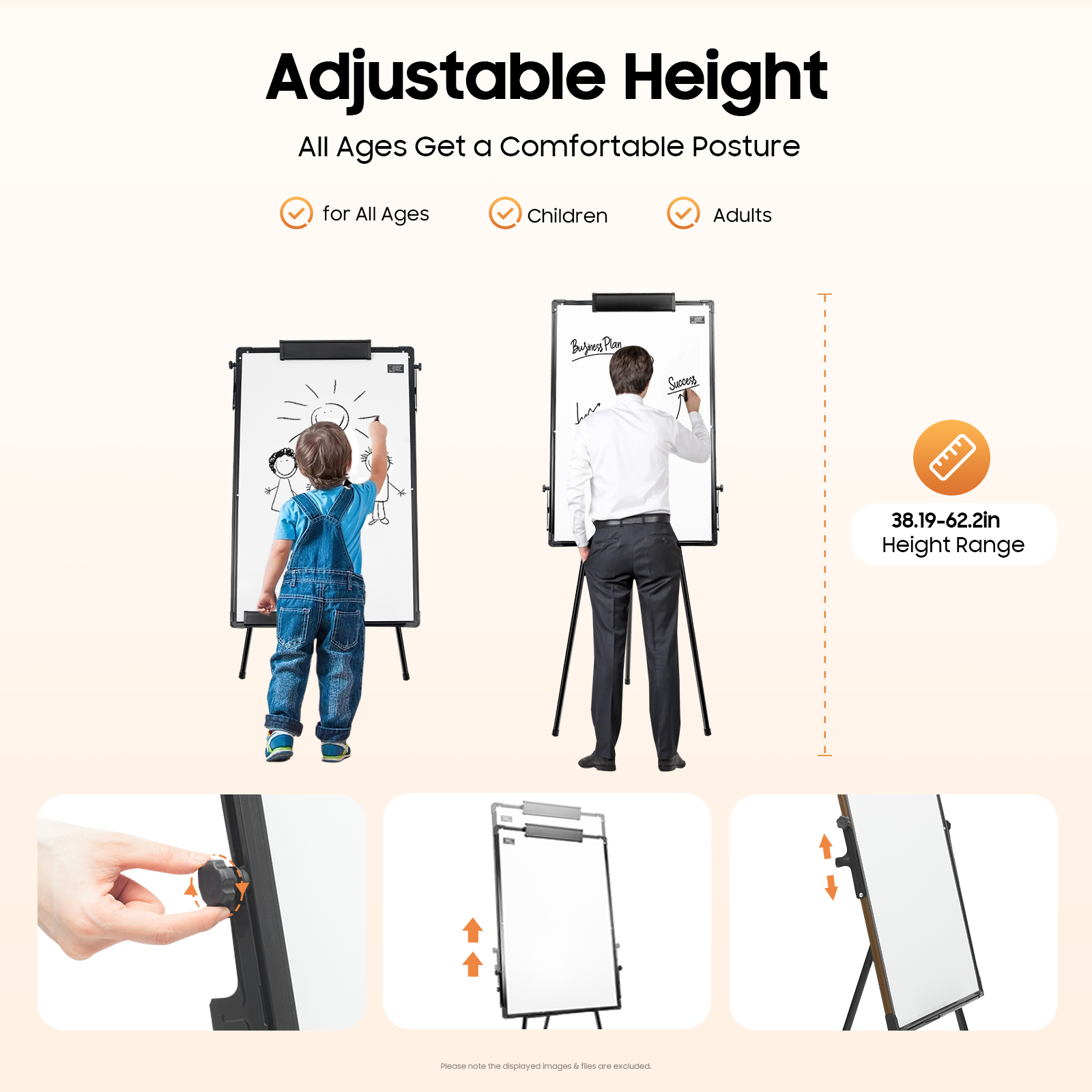 Pizarra Blanca con Soporte de  - Whiteboard Easel Tripod reseña y precio