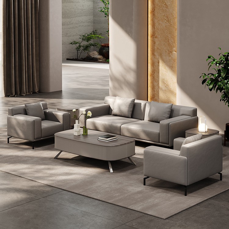 Sofá de oficina de cuero, comb - Office Furniture First reseña y precio