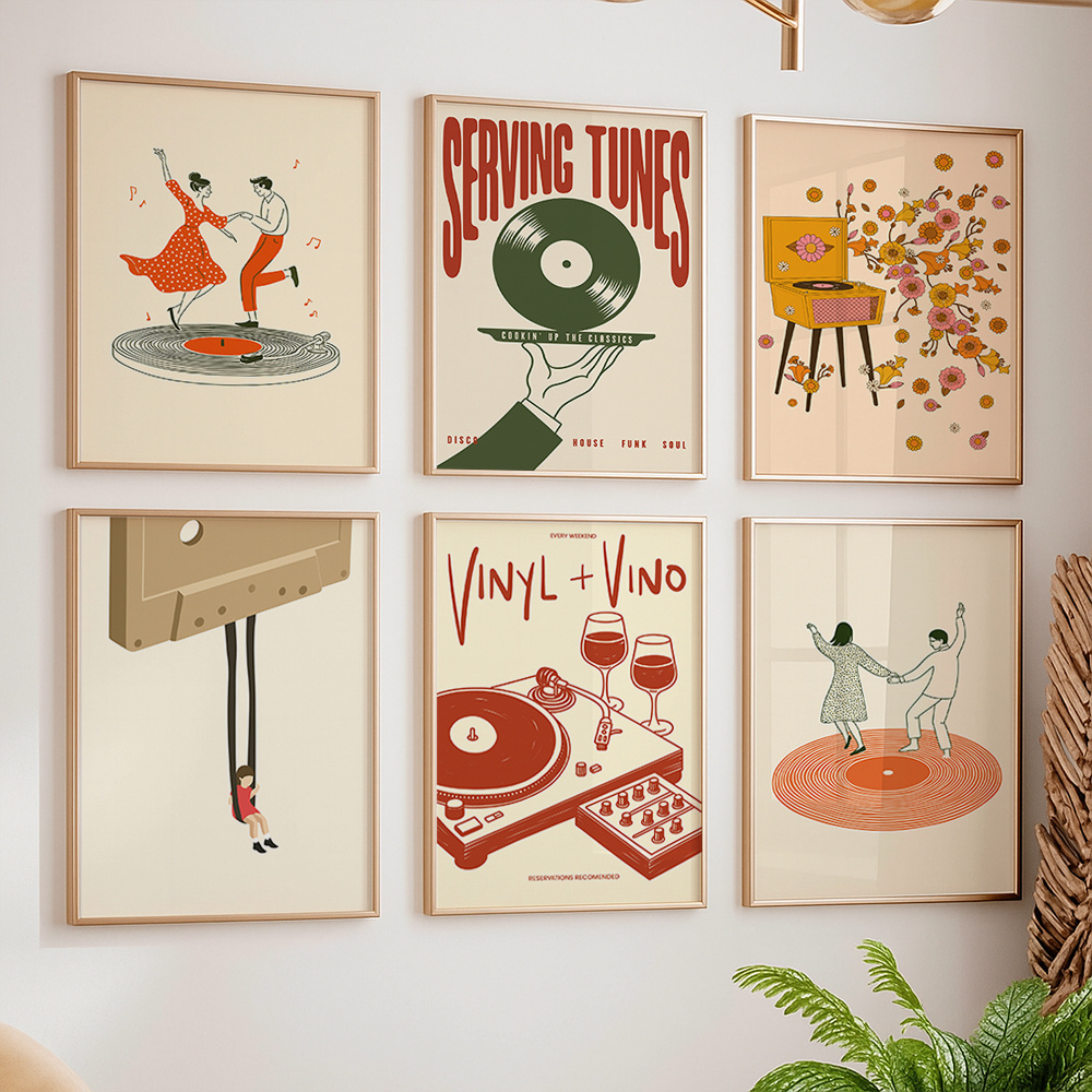 Póster de Lona Vintage con Dis - Office Furniture Equipment reseña y precio