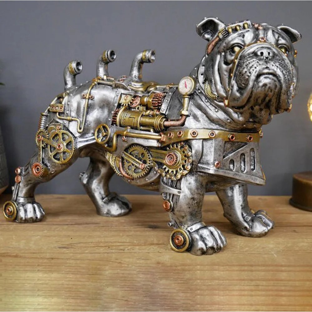 Estatuas de Perros Estilo Punk - Office Furniture Equipment reseña y precio