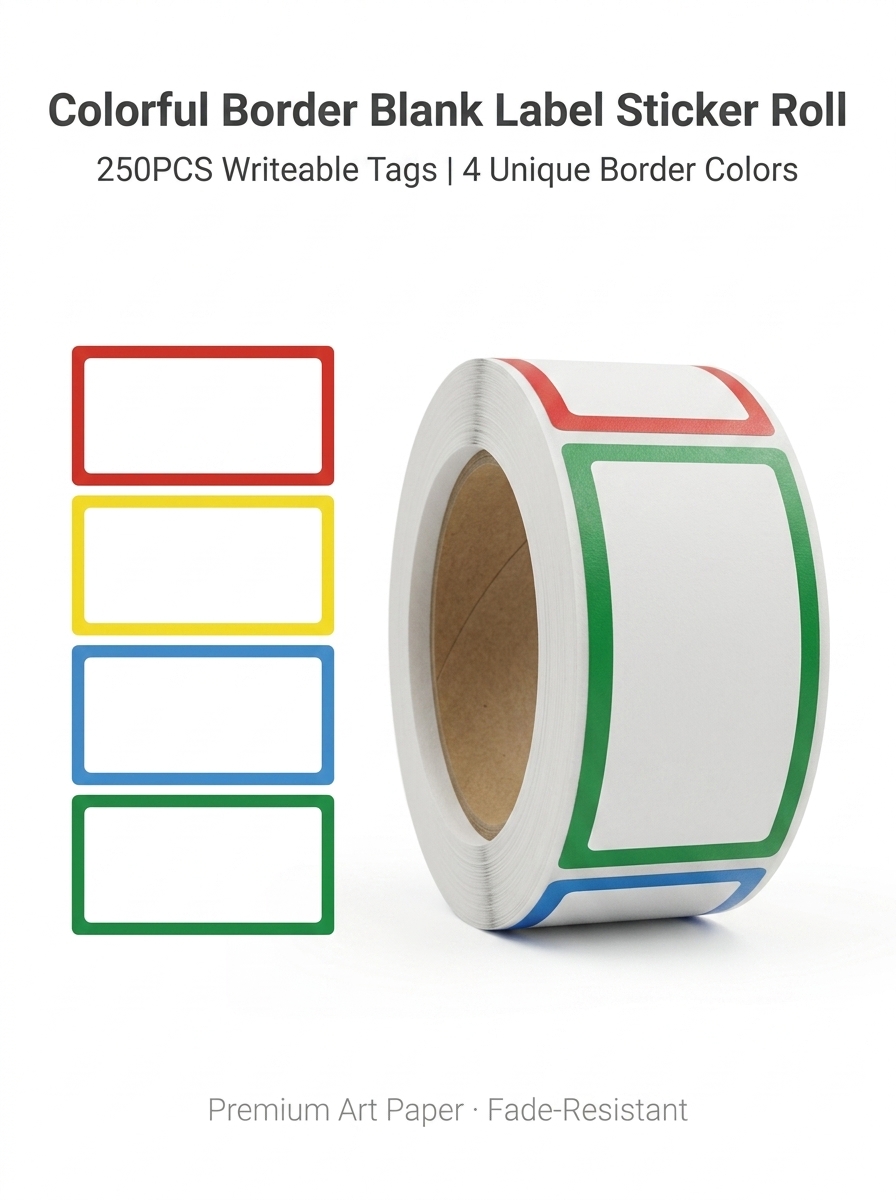 250 uds/rollo de pegatinas cla - Office Furniture Brand reseña y precio