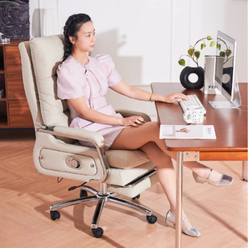 Silla de Oficina de Cuero de P - Office Furniture First reseña y precio