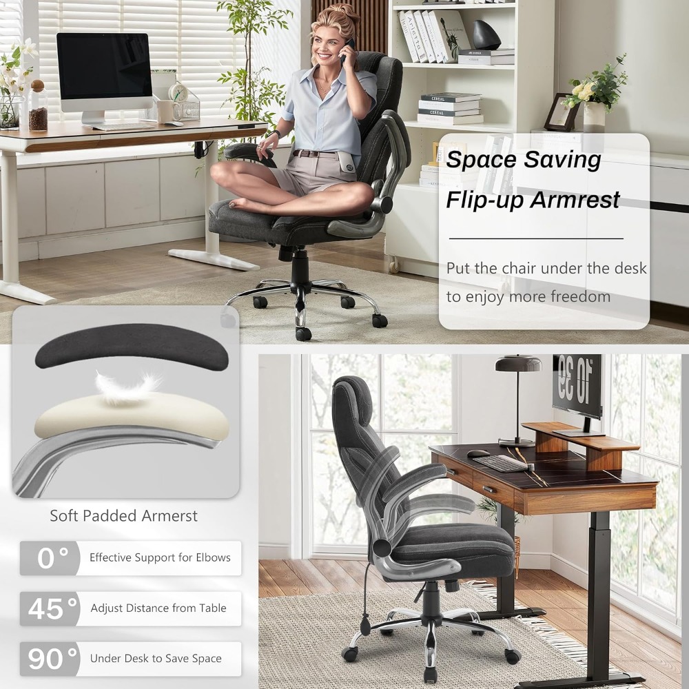 Silla de oficina grande y alta - Office X Furniture reseña y precio