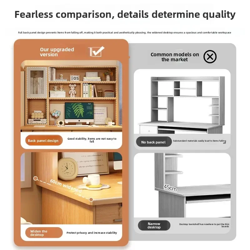 Escritorio Moderno para Comput - Office Furniture Credenza reseña y precio