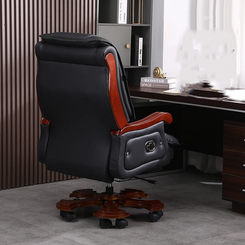 Silla de Cuero de Primera Capa - Office Furniture First reseña y precio