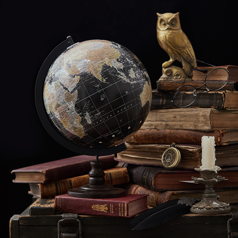 Globo del mundo de madera para - Office Furniture Equipment reseña y precio