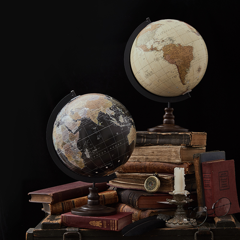 Globo del mundo de madera para - Office Furniture Equipment reseña y precio
