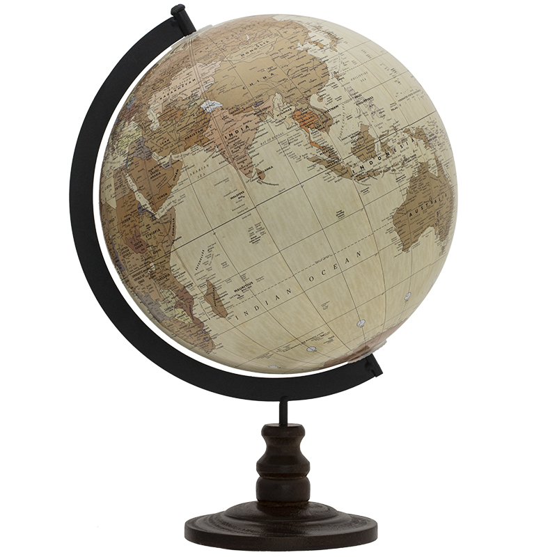 Globo del mundo de madera para - Office Furniture Equipment reseña y precio